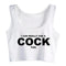 I Can Really Use A Cocktail Crop Top